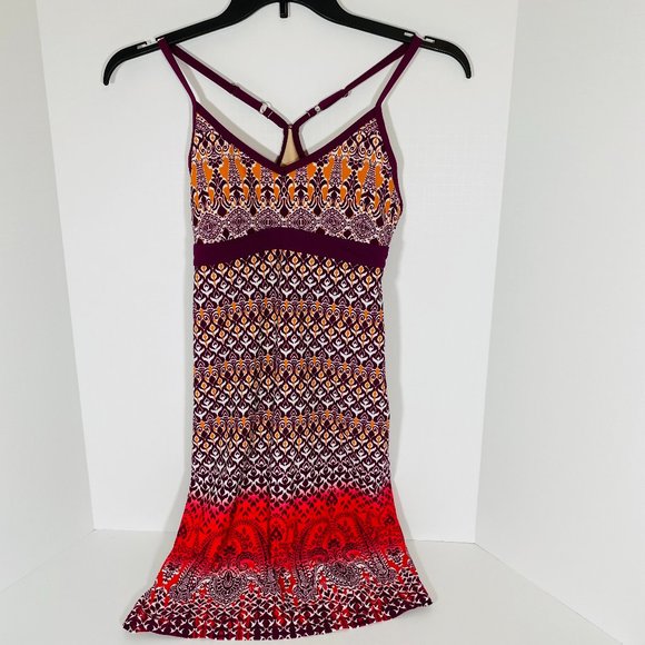Athleta Printed Shorebreak Racerback Dress - Picture 1 of 5